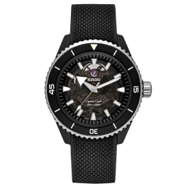 Tube Watch S42 Date Steel With Black Case